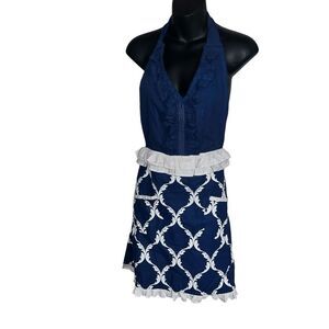 Beautiful women. Royals Classics Apron ~ ruffled Trim design ~ Beautiful Quality